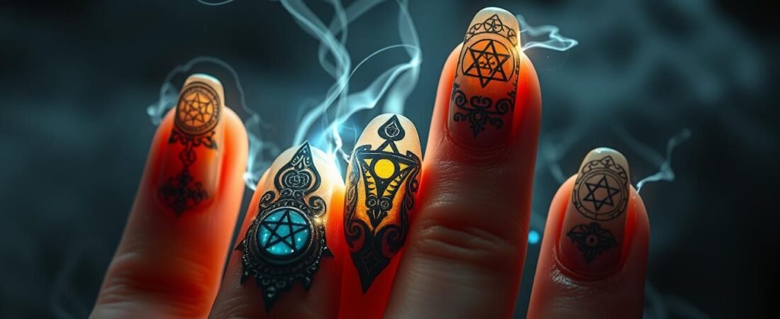 Spiritual Nail Art: Symbolism & Magick at Your Fingertips
