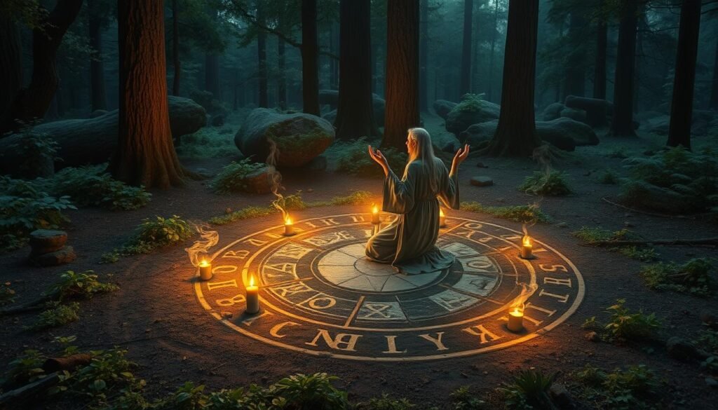 circle casting ritual