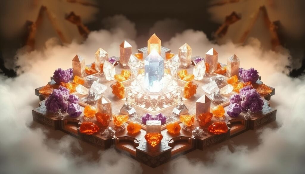 crystal grid for abundance