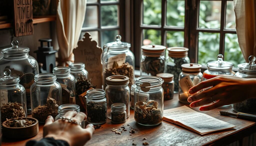 handmade spell jars maintenance