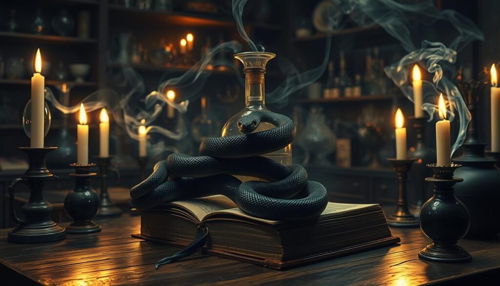 snakes in alchemical traditions