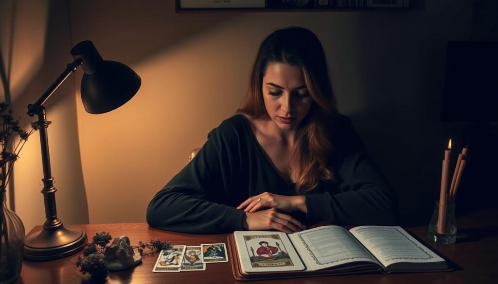 tarot journaling for self-reflection