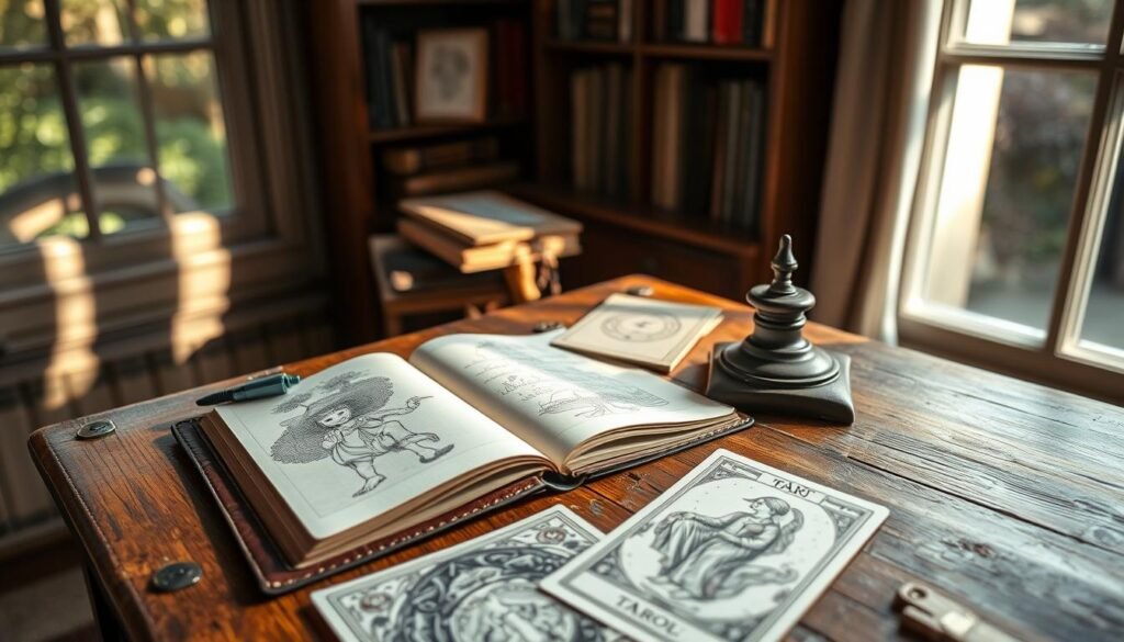 tarot journaling for self-reflection