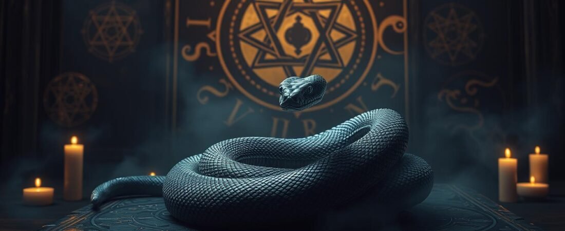 Why Snakes Appear in Mystical Witch Imagery: A Spiritual Guide